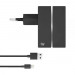 Just Wireless USB AC Charger - захранване за ел. мрежа с USB изход 2.1A и Lightning кабел за iPhone, iPad и устройства с Lightning порт (черен) 1