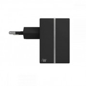 Just Wireless USB AC Charger - захранване за ел. мрежа с USB изход (2.1A) (черен)