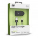 Just Wireless Lightning 2.1A USB Car Charger - зарядно за кола с USB изход и Lightning кабел за iPhone, iPad и устройства с Lightning порт (черен) 2
