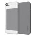 Incipio Highland case - кожен калъф тип портфейл за iPhone 6 Plus, iPhone 6S Plus (сив-бял) 1