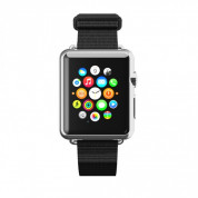Incipio Nato Style Strap Watch Band - класическа каишка за Apple Watch 42мм, 44мм, 45мм, Ultra 49мм (черен) 2