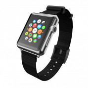 Incipio Nato Style Strap Watch Band - класическа каишка за Apple Watch 42мм, 44мм, 45мм, Ultra 49мм (черен)