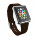 Incipio Premium Leather Watch Band - класическа кожена каишка за Apple Watch 38м, 40мм, 41мм(кафяв) 1