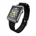 Incipio Nato Style Strap Watch Band - класическа каишка за Apple Watch 42мм, 44мм, 45мм, Ultra 49мм (черен-сребрист) 4