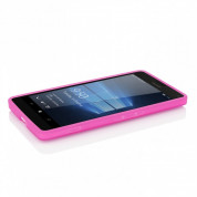 Incipio NGP - удароустойчив силиконов калъф за Microsoft Lumia 950XL (розов) 3