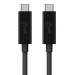 Belkin Superspeed+ USB 3.1 Data Cable USB-C към USB-C - супербърз USB 3.1 кабел (100 см.) за MacBook и компютри с USB-C порт 3