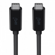 Belkin Superspeed+ USB 3.1 Data Cable USB-C to USB-C (1m) (black) F2CU030bt1M-BLK 1
