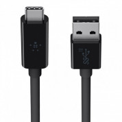 Belkin Superspeed+ USB 3.1 Data Cable USB-А to USB-C (1m) (black) F2CU029bt1M-BLK 1