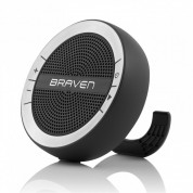 Braven Mira HD Wireless Home Bluetooth Shower Speaker - водоустойчив безжичен спийкър за мобилни устройства (черен) 2