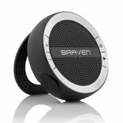 Braven Mira HD Wireless Home Bluetooth Shower Speaker - водоустойчив безжичен спийкър за мобилни устройства (черен) 3