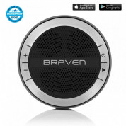 Braven Mira HD Wireless Home Bluetooth Shower Speaker - водоустойчив безжичен спийкър за мобилни устройства (черен)