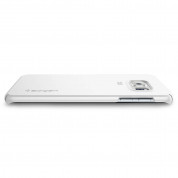 Spigen Thin Fit Case - качествен кейс за Samsung Galaxy S6 Edge Plus (бял) 1