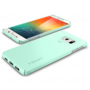 Spigen Thin Fit Case - качествен кейс за Samsung Galaxy S6 Edge Plus (син) 2
