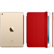Apple Smart Cover - оригинално полиуретаново покритие за iPad mini 4 (червен) 3