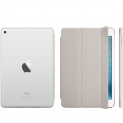 Apple Smart Cover - оригинално полиуретаново покритие за iPad mini 4 (светлосив) 4