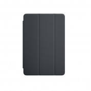Apple Smart Cover - оригинално полиуретаново покритие за iPad mini 4 (тъмносив)