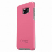 Otterbox Symmetry Case - хибриден кейс с висока защита за Samsung Galaxy S6 Edge Plus (розов)