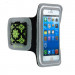 Gaiam Armband Small - спортен калъф за ръката за смартфони с дисплеи от 4.1 до 4.8 инча (черен-зелен) 3