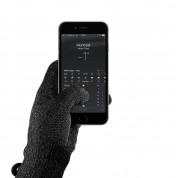 Mujjo Single Layered Touchscreen Gloves Size S - качествени зимни ръкавици за тъч екрани (черен) 3