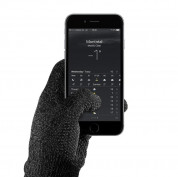 Mujjo Single Layered Touchscreen Gloves Size S - качествени зимни ръкавици за тъч екрани (черен) 1