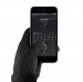 Mujjo Single Layered Touchscreen Gloves Size S - качествени зимни ръкавици за тъч екрани (черен) 2