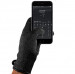 Mujjo Single Layered Touchscreen Gloves Size M - качествени зимни ръкавици за тъч екрани (черен) 1