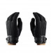 Mujjo Leather Crochet Touchscreen Gloves - луксозни  кожени ръкавици за тъч екрани (размер 8.5) 6
