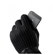 Mujjo Leather Crochet Touchscreen Gloves - луксозни  кожени ръкавици за тъч екрани (размер 9) 6
