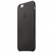 Apple iPhone Case - оригинален кожен кейс (естествена кожа) за iPhone 6S, iPhone 6 (черен)