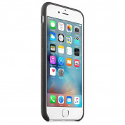 Apple iPhone Case - оригинален кожен кейс (естествена кожа) за iPhone 6S, iPhone 6 (черен) 6