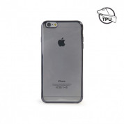Tucano Elektro Flex Case - силиконов (TPU) калъф за iPhone 6 Plus, iPhone 6S Plus (черен)