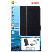 Krusell Ekero Tablet Case - кожен кейс и поставка за iPad Mini 4 (черен) 4