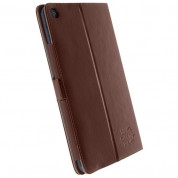 Krusell Ekero Tablet Case - кожен кейс и поставка за iPad Mini 4 (кафяв) 4
