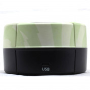 Skullcandy Soundmine Bluetooth Speaker - безжичен портативен спийкър за мобилни устройства (черен-зелен) 3