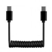 USB-C 3.1 Male to USB-C 3.1 Male Cable - разтягащ се USB-C кабел за свързване на две мобилни устройства с USB-C порт 2