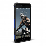 Urban Armor Gear Scout - удароустойчив хибриден кейс + HD покритие за iPhone 6 Plus, iPhone 6S Plus (син-прозрачен) 3