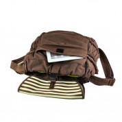 Y.U.M.C Melrose Messenger Bag Cerise - качествена чанта за преносими компютри до 13.3 инча (кафяв) 4