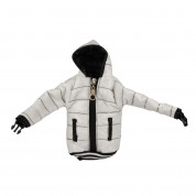 Colorado Winterjacket Case - универсален зимен калъф тип яке с качулка за смартфони до 5.7 инча (бял) 1