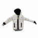 Colorado Winterjacket Case - универсален зимен калъф тип яке с качулка за смартфони до 5.7 инча (бял) 2
