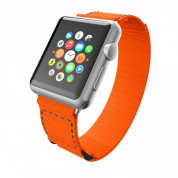 Incipio Stitch Jacquard Watch Band - класическа каишка за Apple Watch 38мм, 40мм, 41мм(оранжев) 3