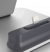 Kanex Lightning Sync & Charge Dock - алуминиева док станция с вграден кабел (зареждане+синхронизация) за iPhone, iPad и iPod с Lightning 2
