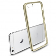 Spigen Ultra Hybrid Case - хибриден кейс с висока степен на защита за iPhone 6, iPhone 6S (прозрачен-златист) 1