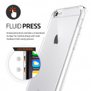Spigen Ultra Hybrid Case - хибриден кейс с висока степен на защита за iPhone 6, iPhone 6S (прозрачен-златист) 7