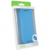 HTC Double Dip Flip HC V851 - оригинален кейс за HTC ONE mini M4 (светлосин) 2