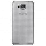 Samsung Battery Cover EF-OG850SS for Galaxy Alpha (silver)