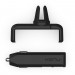 Kenu Airframe Plus Car Kit Set - поставка за радиатора и зарядно за кола за смартфони с ширина до 8.3 см. (черна) 7