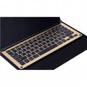 Smart Keyboard Stand Case - полиуретанов калъф, клавиатура и поставка за iPad Pro 12.9 (2015) и iPad Pro 12.9 (2017) (розов) 3