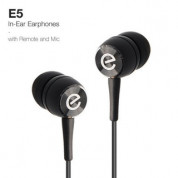 Elago E5 Sound Isolation In-Ear Earphones - слушалки с микрофон за iPhone, iPad, iPod и мобилни телефони (черни) 2
