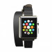 Incipio Reese Double Wrap Watch Band - класическа кожена каишка за Apple Watch 38мм, 40 мм (черен) 1