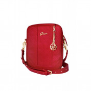 Guess Scarlet Universal Bag - кожена дамска чанта за iPad и таблети до 10 инча (червен) 1